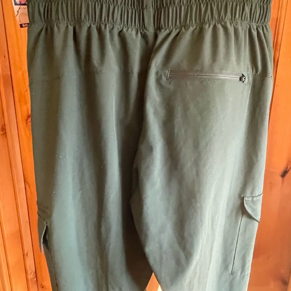All in Motion Woven Cargo Pants - Greenish Blue-Size XS - Picture 5 of 6